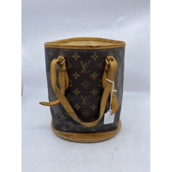 Louis Vuitton Pochette Twin Vintage Brown Monogram Cnavas Shoulder Bag - Picture 6 of 9